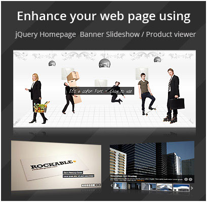 jQuery Homepage Banner Slideshow / Product viewer - 18