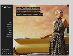 FineTune - Responsive Creative Portfolio Template