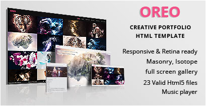 Horizonal Unique Creative OnePage Bootstrap HTML5 - 8