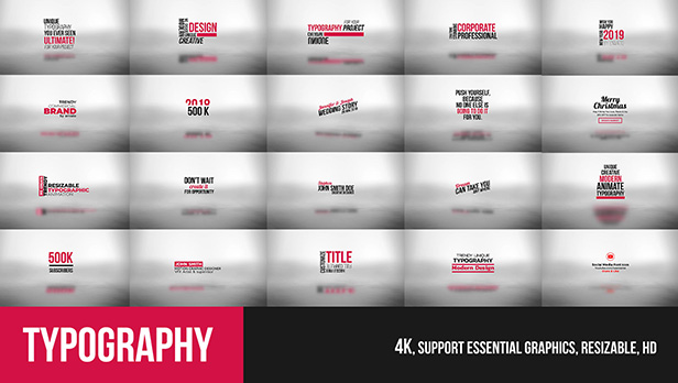 Clean Big Titles Lower Thirds - 1
